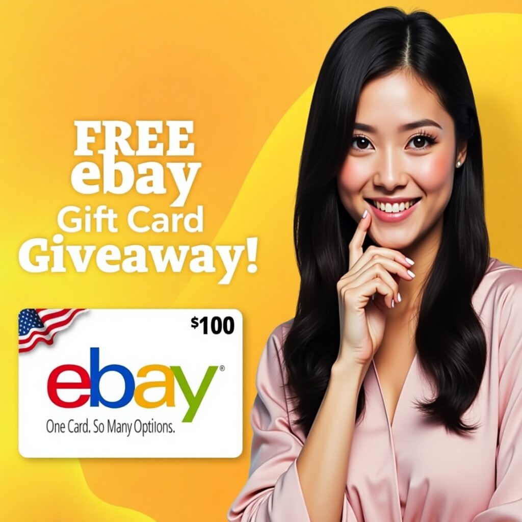 🛍️ Shop More, Spend Less – Join the eBay Gift Card Giveaway!